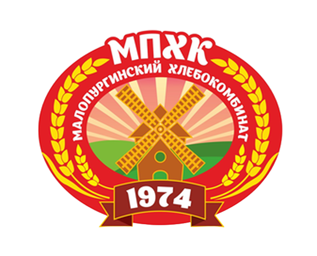 Логотип Малопургинский хлебокомбинат